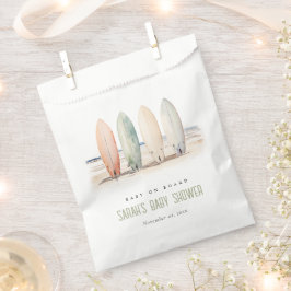 Bolsa De Papel Bebé Neutral a bordo del Baby Shower