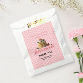 Bolsa De Papel Bebé y brunch Pancakes Baby Shower
