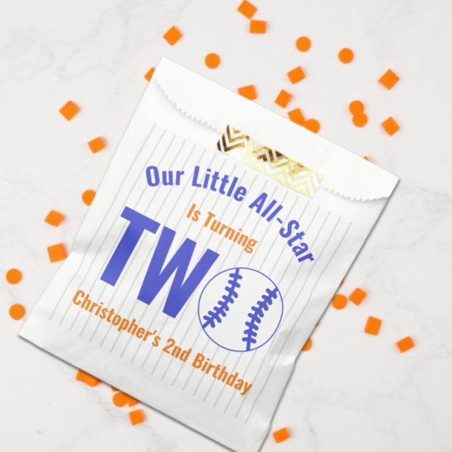 Bolsa De Papel Béisbol Estelar Cumpleaños 2 (Subido por el creador)