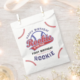 Bolsa De Papel beisbol Rookie del año primer cumpleaños