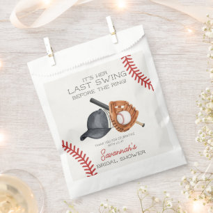 Bolsa De Papel Béisbol Último Swing Antes de la Ducha de Regalos 