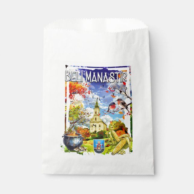 Bolsa De Papel Beli Manastir (Anverso)