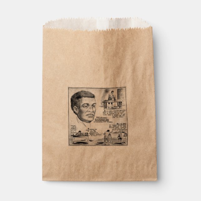 Bolsa De Papel Benjamin Banneker: Científico negro y revolucionar (Anverso)