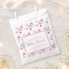 Bolsa De Papel Berry dulce dulce rosa Valentine Baby Shower