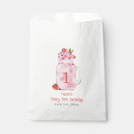 Bolsa De Papel Berry First Birthday Party Smoothie