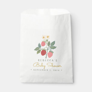 Bolsa De Papel Berry First Strawberry Bouquet