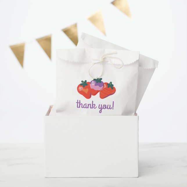Bolsa De Papel Berry Special Strawberry Birthday (Fiesta)