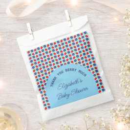 Bolsa De Papel Berry Sweet Baby Shower