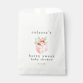 Bolsa De Papel Berry Sweet Baby Shower Strawberry