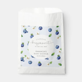 Bolsa De Papel Berry Sweet Blueberry Baby Shower