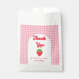 Bolsa De Papel Berry Sweet Thank You Card (Tarjeta de agradecimie