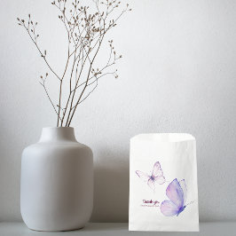 Bolsa De Papel Besos de mariposa y ducha de deseo de bebé | Morad