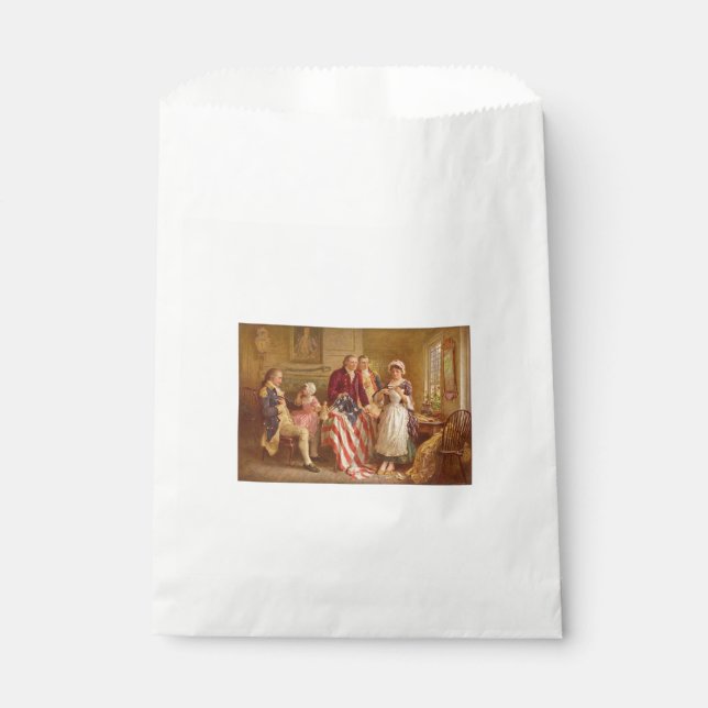Bolsa De Papel Betsy Ross, 1777 (Historia de los Estados Unidos)  (Anverso)