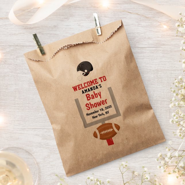 Bolsa De Papel Bienvenida a bebé, niño, niño, bebé, revelación de (Cortado)