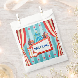 Bolsa De Papel Bienvenida temática del circo