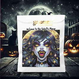 Bolsa De Papel Bienvenidos a nuestra fiesta de Halloween personal