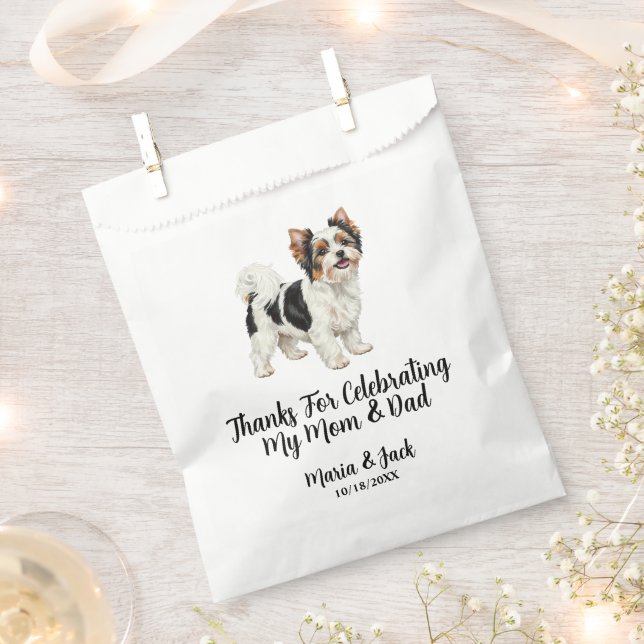 Bolsa De Papel Biewer Terrier (Cortado)