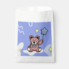 Bolsa De Papel Birthday Boy Teddy Bear
