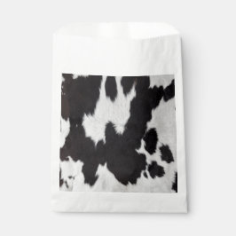 Bolsa De Papel blanco negro