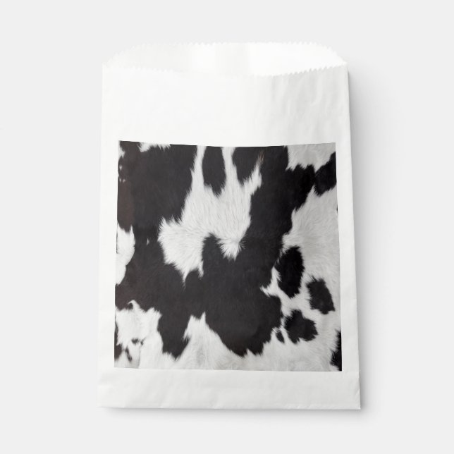 Bolsa De Papel blanco negro (Anverso)