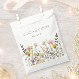 Bolsa De Papel Blissful Blooms Boda