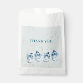 Bolsa De Papel Blue Baby Boots