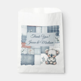 Bolsa De Papel Blue Denim Koala