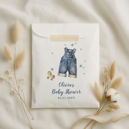 Bolsa De Papel Blue Jean Baby Shower