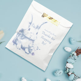 Bolsa De Papel Blue Some Bunny viene Baby Shower