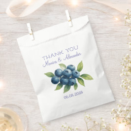 Bolsa De Papel Blueberries Fruits Blueberry Boda Gracias