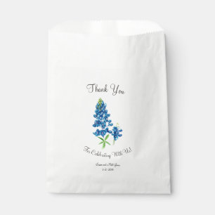 Bolsa De Papel Bluebonnet Gracias
