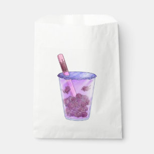 Bolsa De Papel Boba Cats