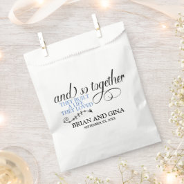 Bolsa De Papel Boda And So Together