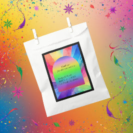 Bolsa De Papel boda arcoiris lgbtq