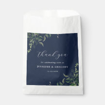 Boda de acuarela botánica de la Marina Blue Greene