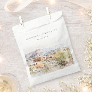 Bolsa De Papel Boda de acuarela en Colorado Springs, Colorado