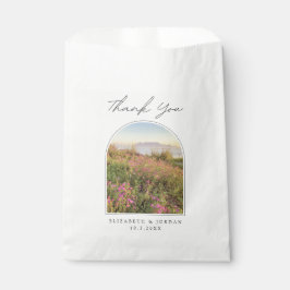 Bolsa De Papel Boda de Ciudad del Cabo Mesa Montaña Gracias Foto