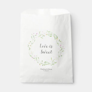Bolsa De Papel Boda de guirnaldas florales rusas