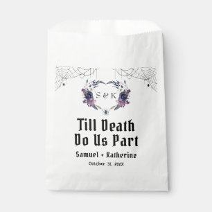 Bolsa De Papel Boda de Halloween hasta la muerte nos hace parte