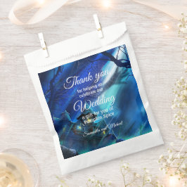 Bolsa De Papel Boda de Halloween Medianoche Gracias por agregar n