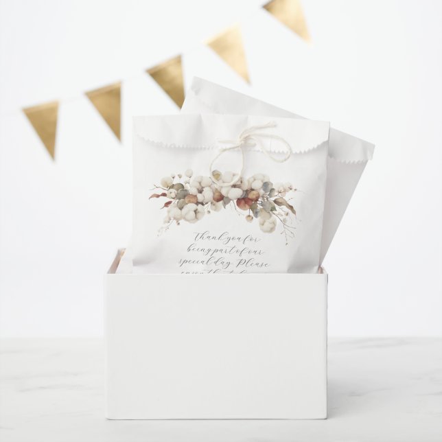 Bolsa De Papel boda de la bolsa de regalo de diseño de algodón (Fiesta)