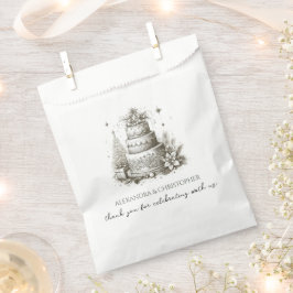 Bolsa De Papel Boda de navidades