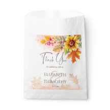 Boda de otoño, favores de ducha de novia