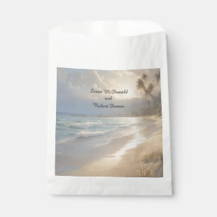 Bolsa De Papel Boda de playa
