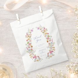 Bolsa De Papel Boda de Soft Garden Florals