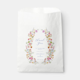 Bolsa De Papel Boda de Soft Garden Florals
