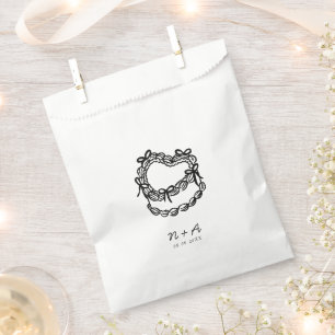 Bolsa De Papel Boda de tarta caprichosa a mano