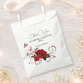 Bolsa De Papel Boda de Tuxedo Suite y Bride Silhouette