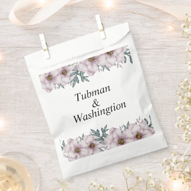 Bolsa De Papel Boda de verano de eucalipto floral (Cortado)