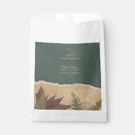 Bolsa De Papel boda de verdor de moda de boho boho aderezado